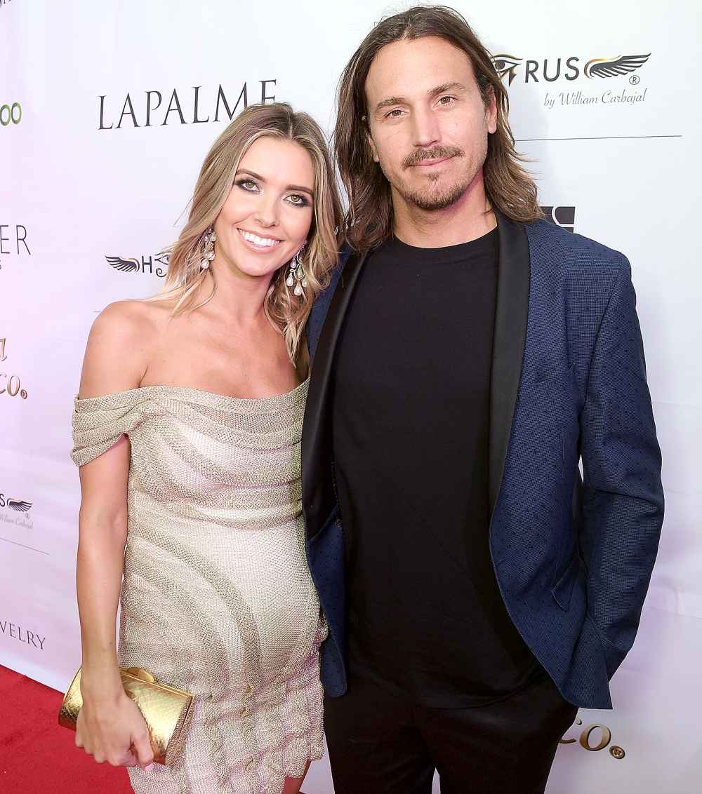 Audrina Patridge and Corey Bohan attend the LAPALME Magazine Spring Affair at The Room on March 18, 2016 in Los Angeles, California.
