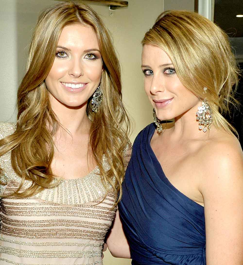 Audrina Patridge and Lauren "Lo" Bosworth attend the BADGLEY MISCHKA Flagship Opening at Badgley Mischka Flagship Store on March 2, 2011 in Beverly Hills, California.