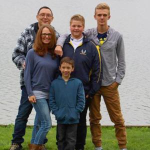 Autumn Brandon and family