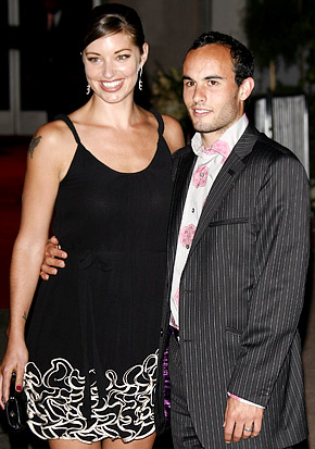 Landon Donovan's Wife "Was Not Blindsided" by Love Child Report - Us Weekly