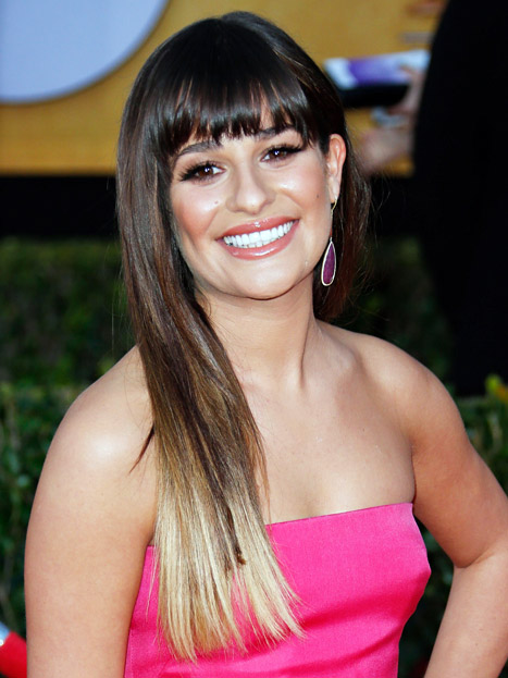 Lea Michele attends the 19th Annual Screen Actors Guild Awards.
