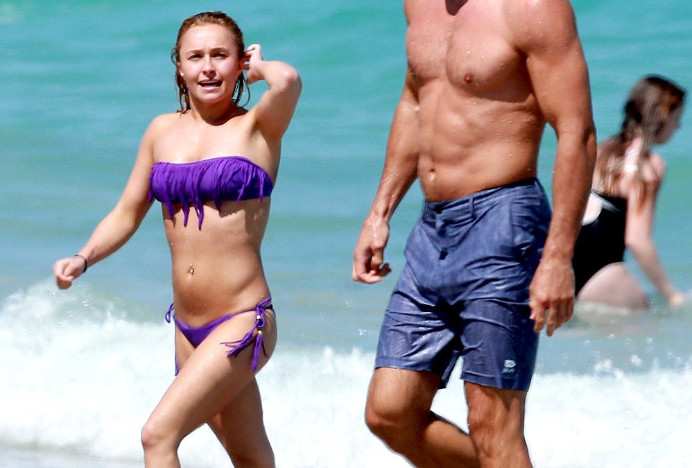 Hayden Panettiere Wears Fringe Bikini, Kisses Fiance Wladimir Klitschko -  Us Weekly