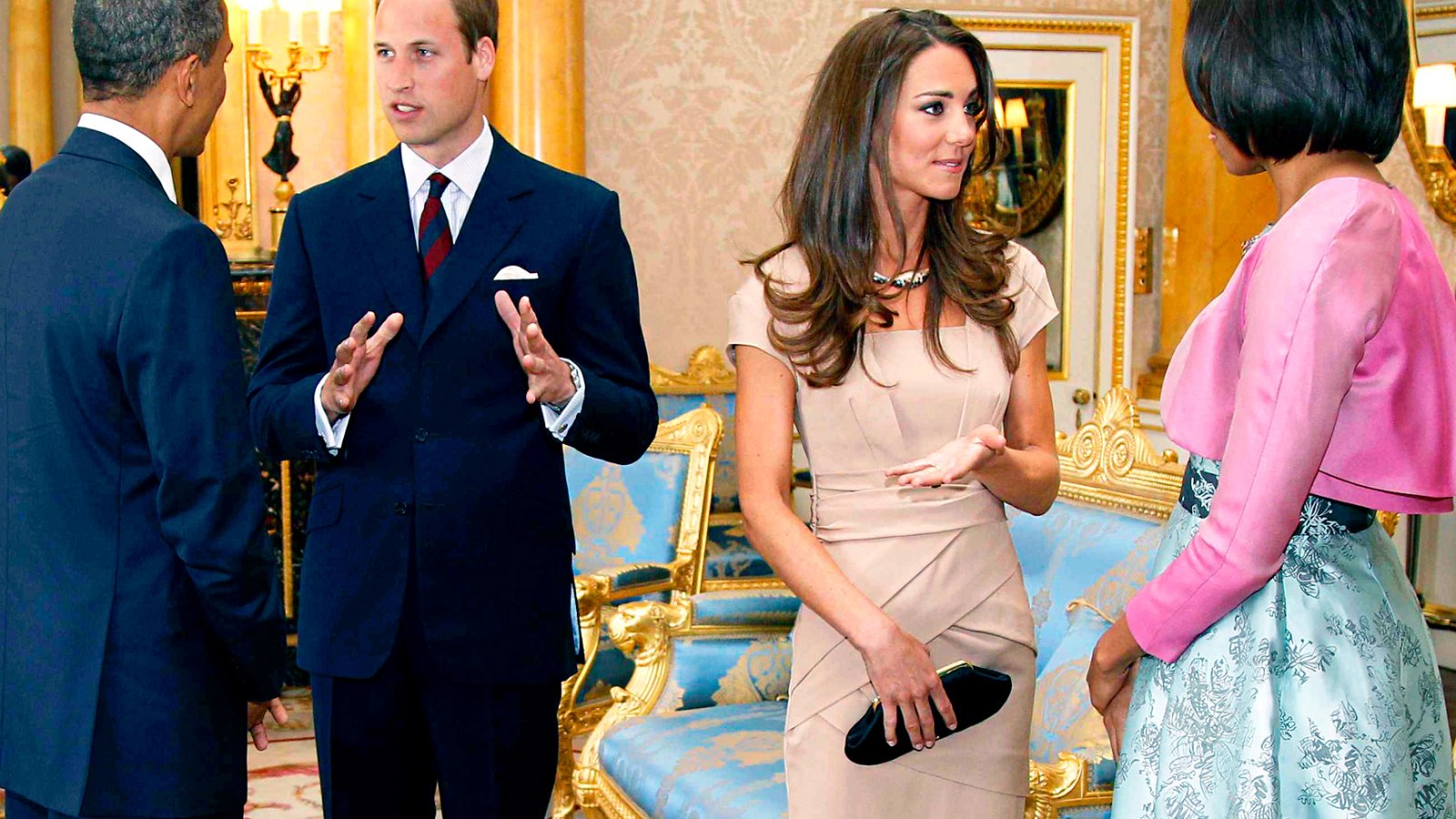 The Obamas congratulated Kate Middleton, Prince William on their baby.