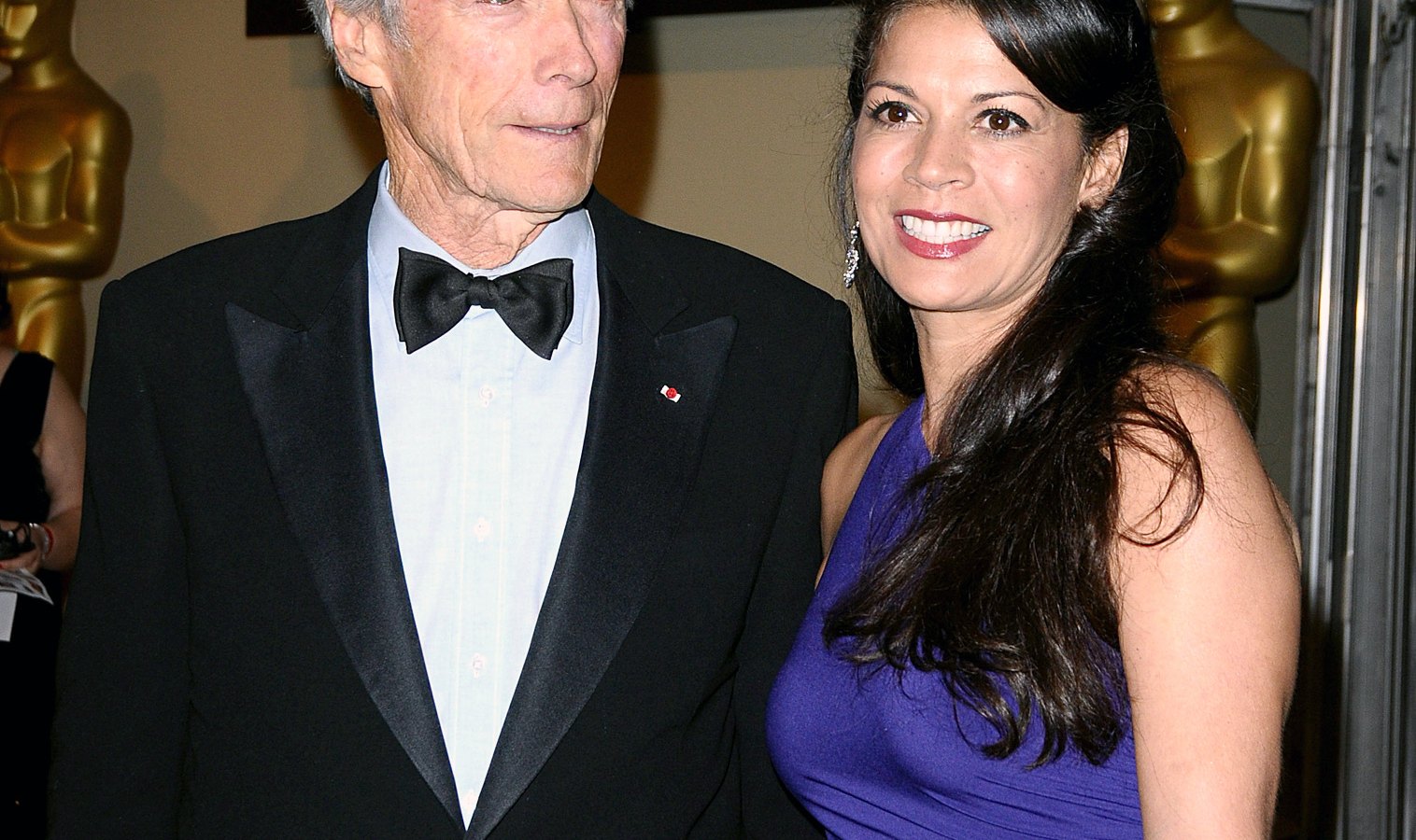 Clint Eastwood and Dina Eastwood on November 13, 2010 in Hollywood