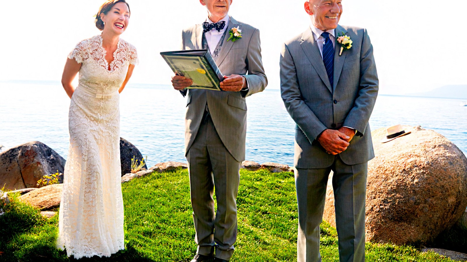 Sir Patrick and Ms. Ozell were married on Sept. 7