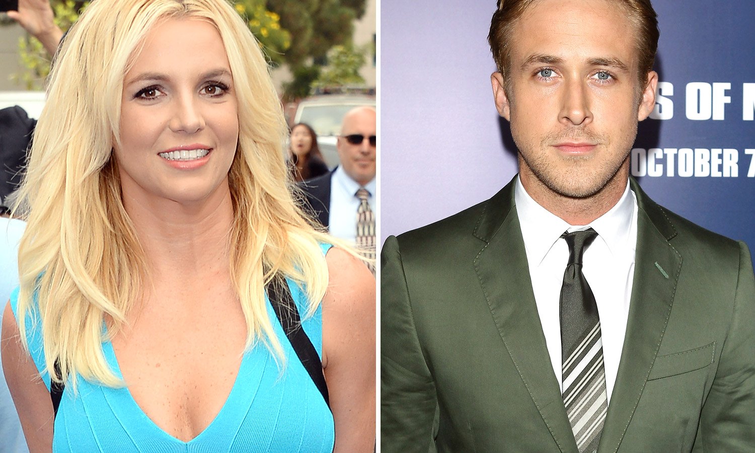 Britney Spears and Ryan Gosling