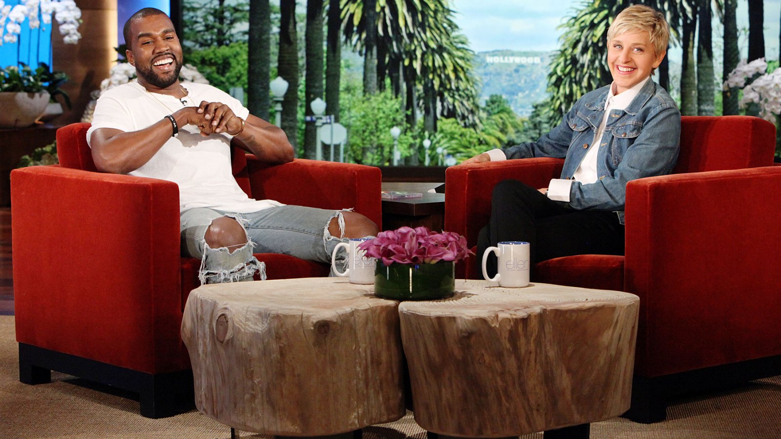 Kanye West on The Ellen DeGeneres Show