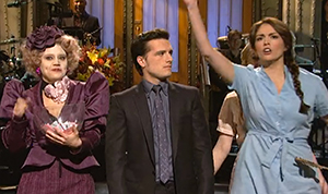Josh Hutcherson Opens Saturday Night Live With Hunger Games Skit: Vid