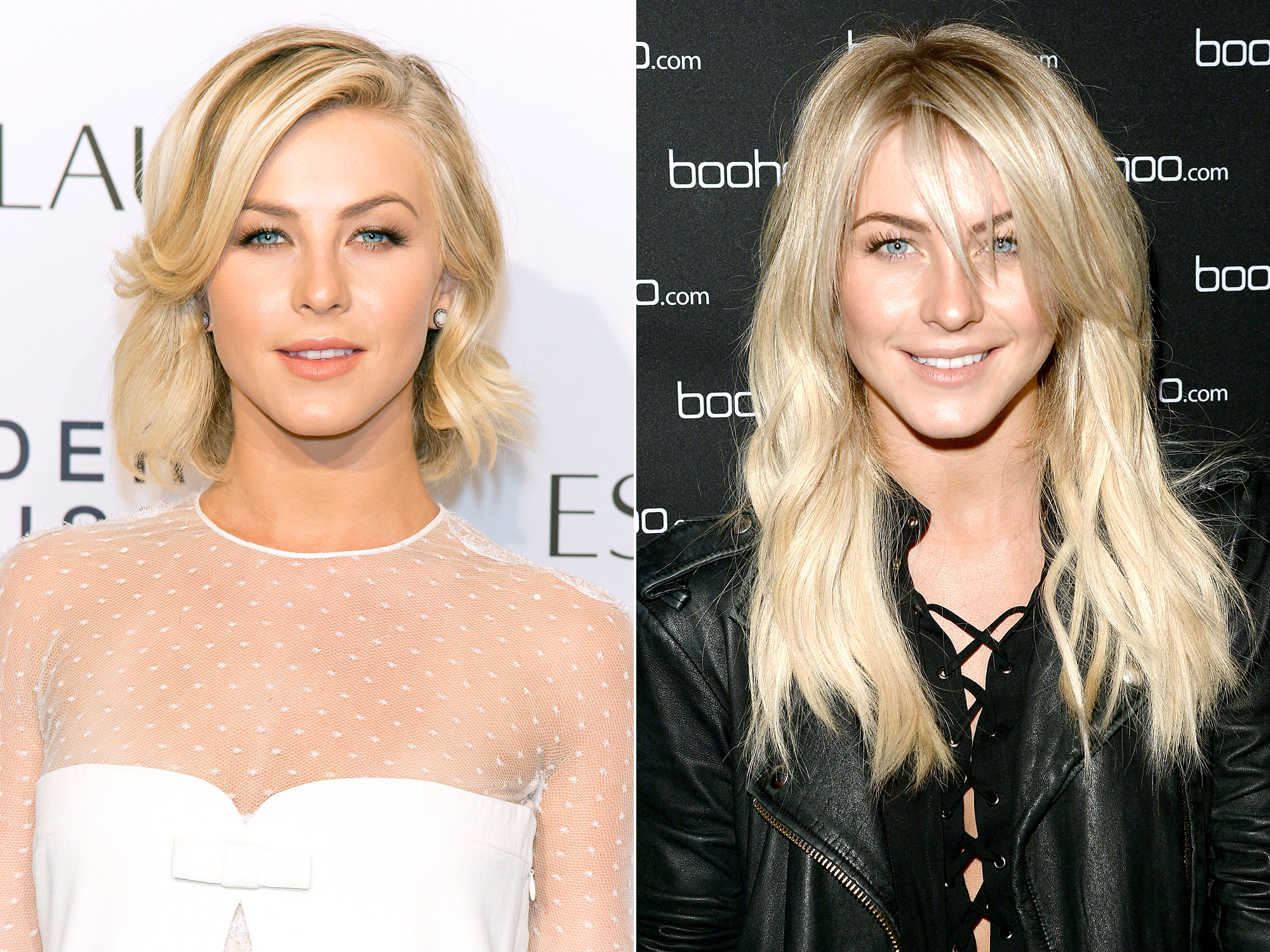 Julianne Hough Gets Long Extensions, Goes Without Makeup: Pictures