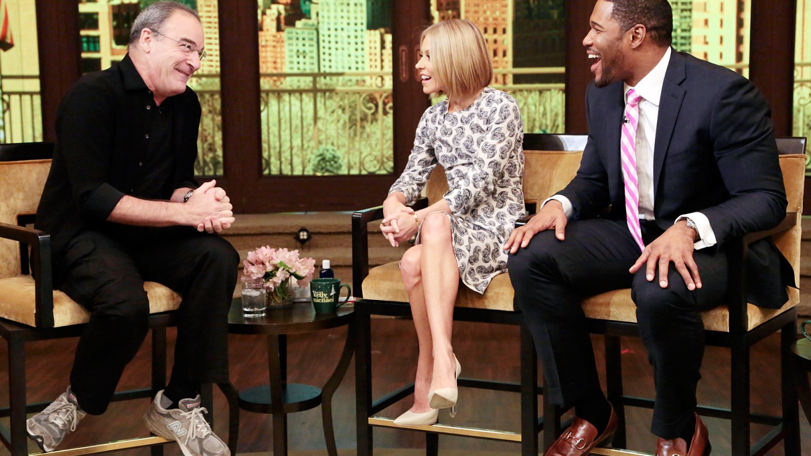 Mandy Patinkin on "Live! with Kelly and Michael" on December 5, 2013