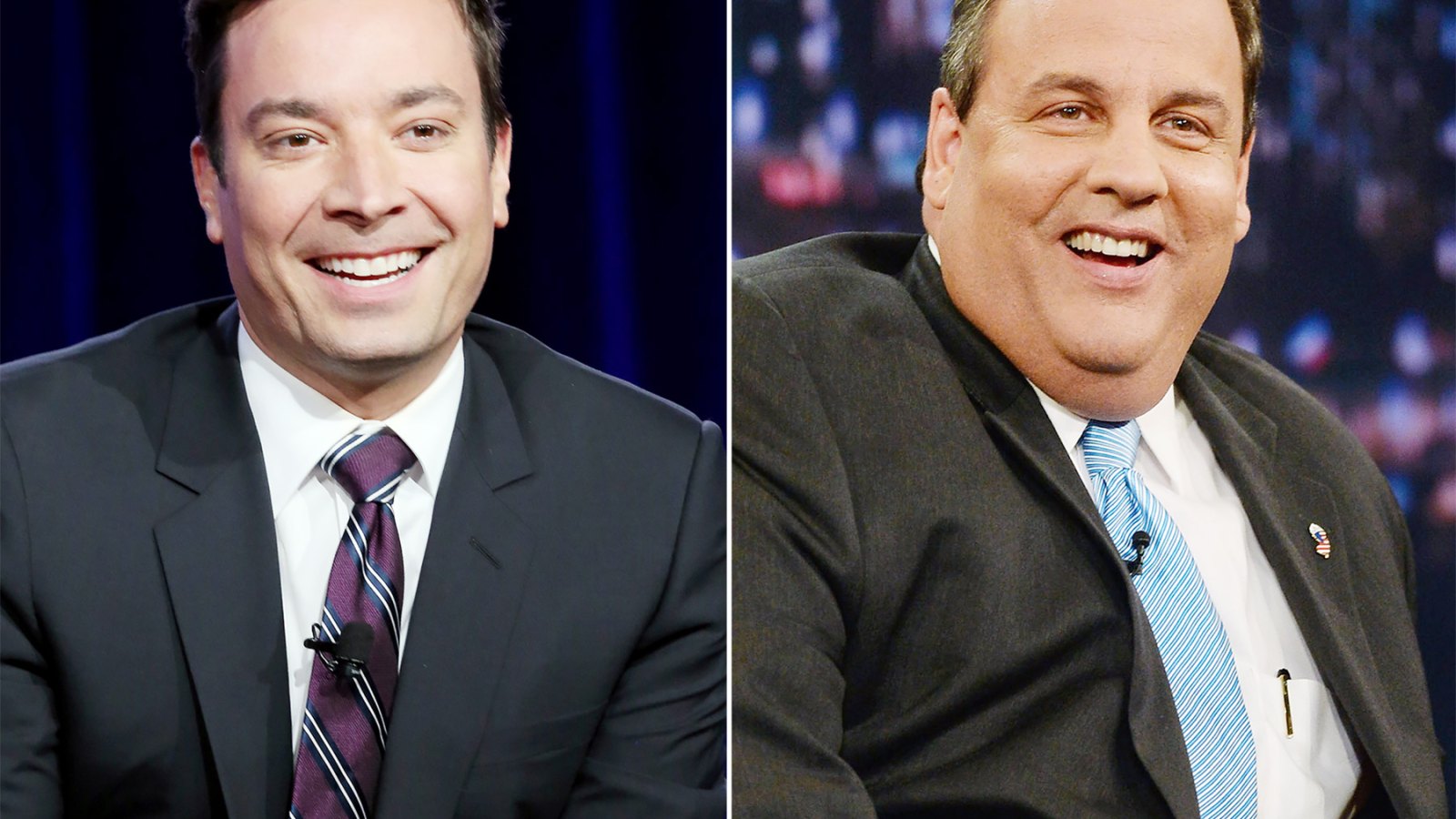 Jimmy Fallon and Chris Christie