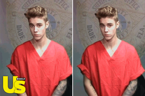 Justin Bieber in court after his arrest