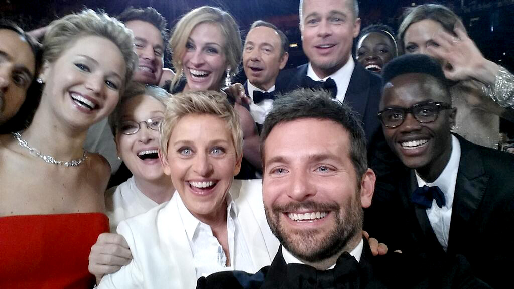 Ellen's epic selfie