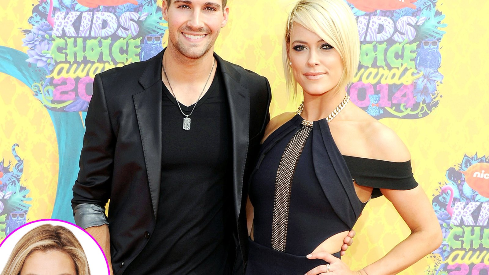 James Maslow and Peta Murgatroyd attend an event on March 29, 2014