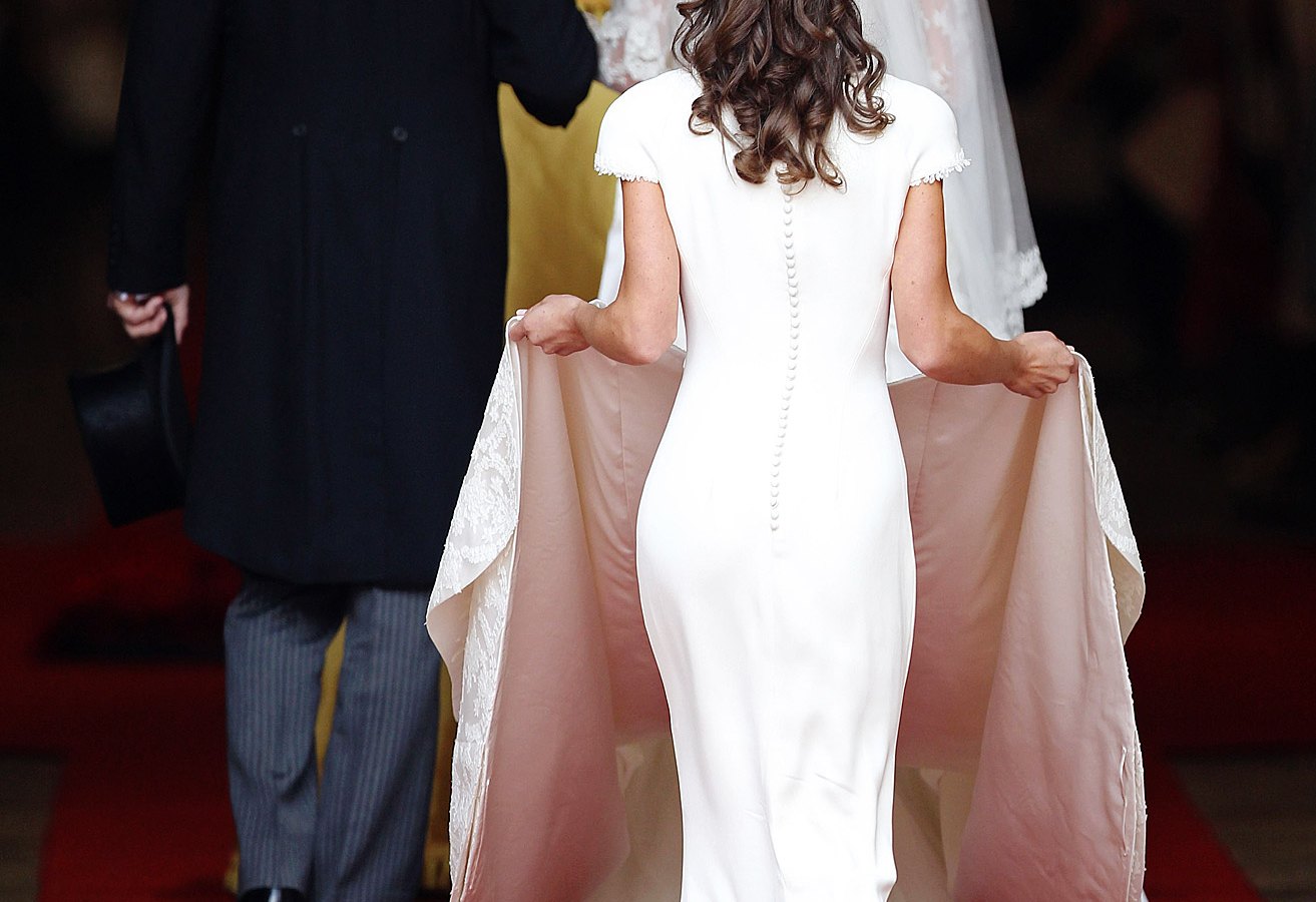 Pippa Middleton at Kate Middleton and Prince William's wedding