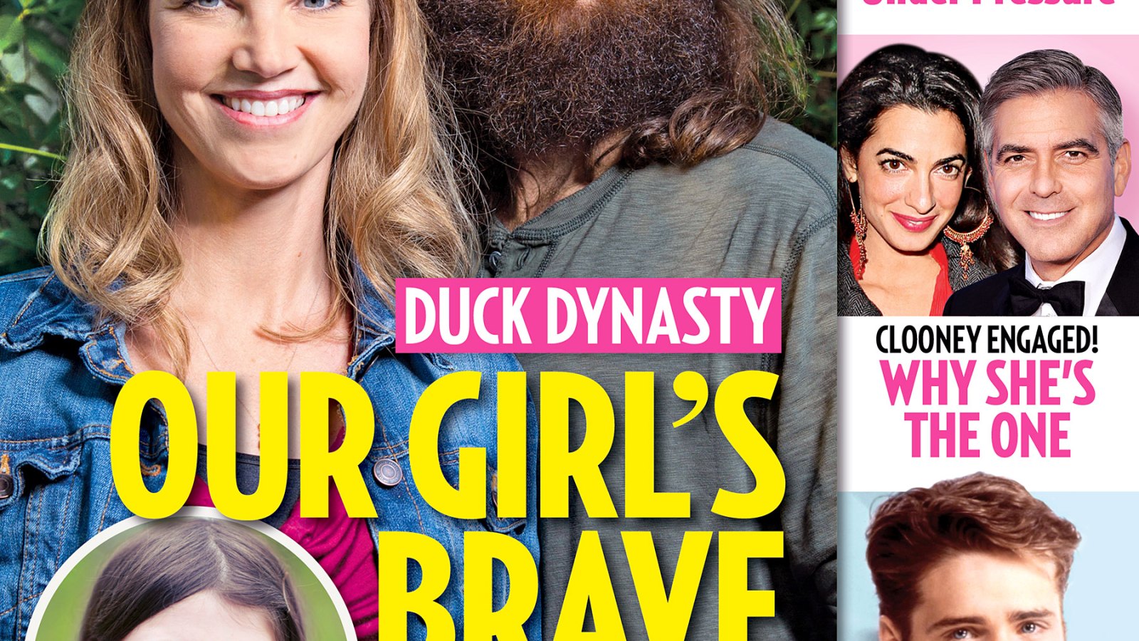 Duck Dynasty's Jase and Missy Robertson on the cover of Us Weekly