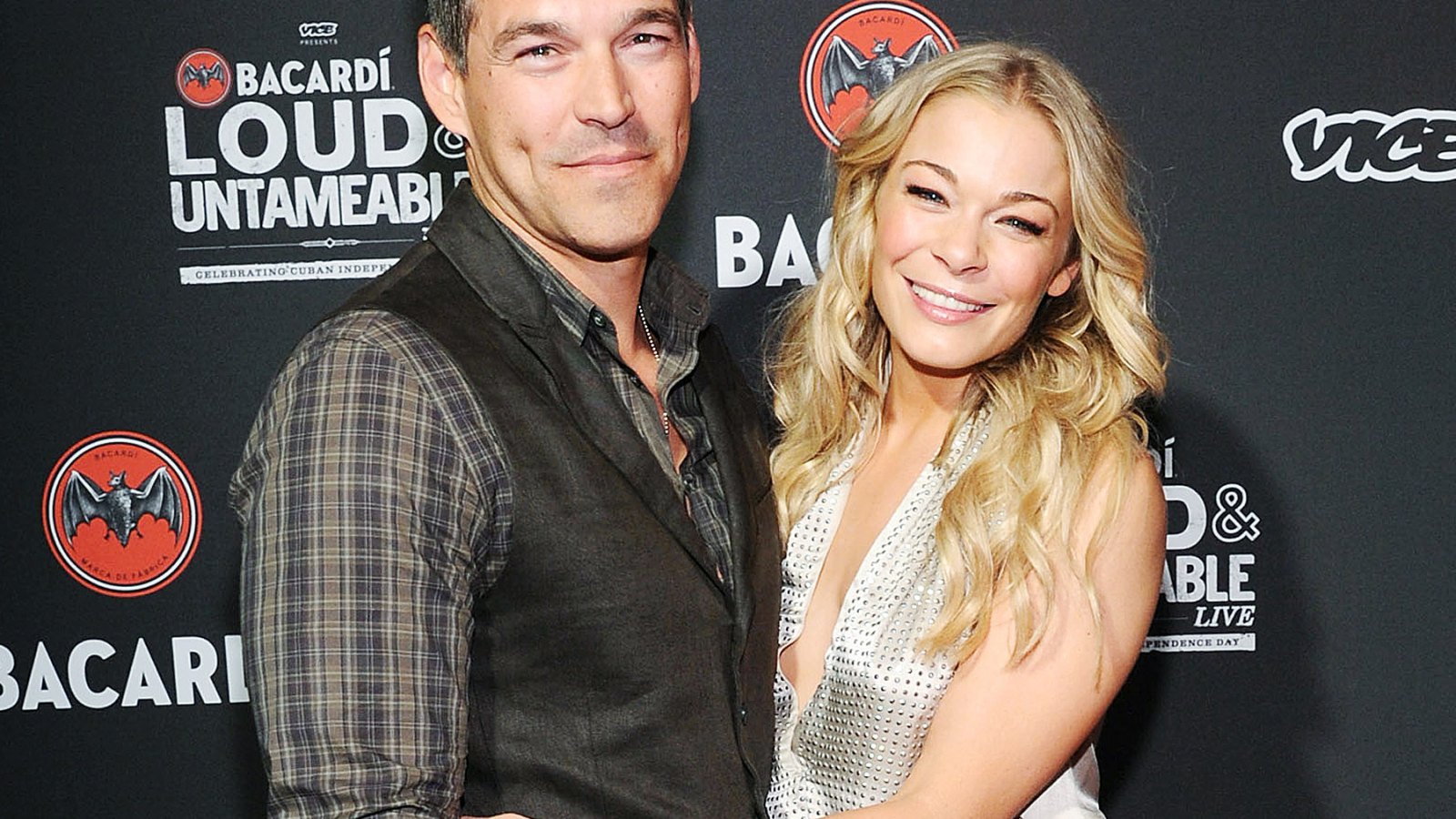 LeAnn Rimes and Eddie Cibrian attend an event on May 20, 2014
