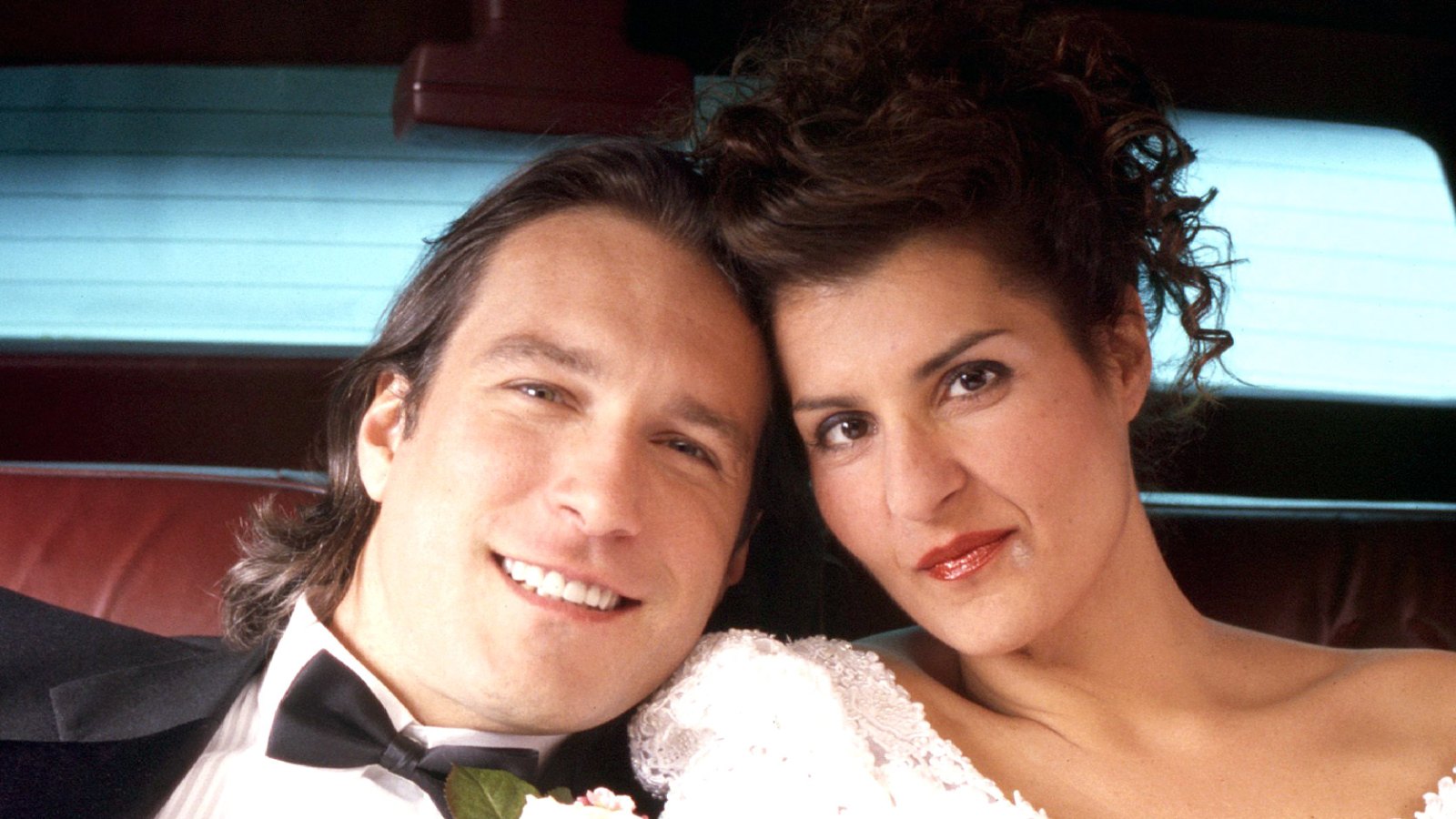 John Corbett and Nia Vardalos in 'My Big Fat Greek Wedding'