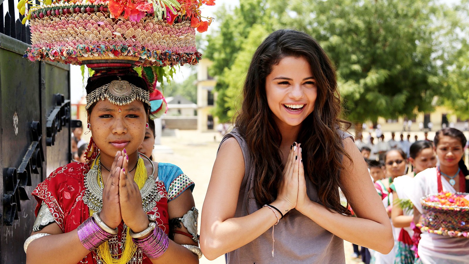 Selena Gomez visits Nepal with UNICEF