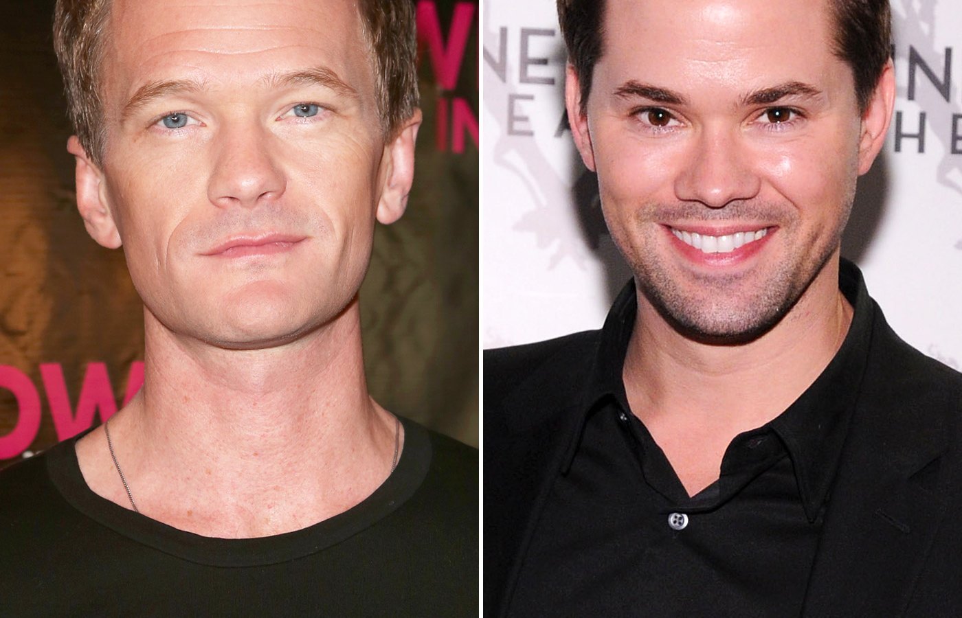 Neil Patrick Harris and Andrew Rannels
