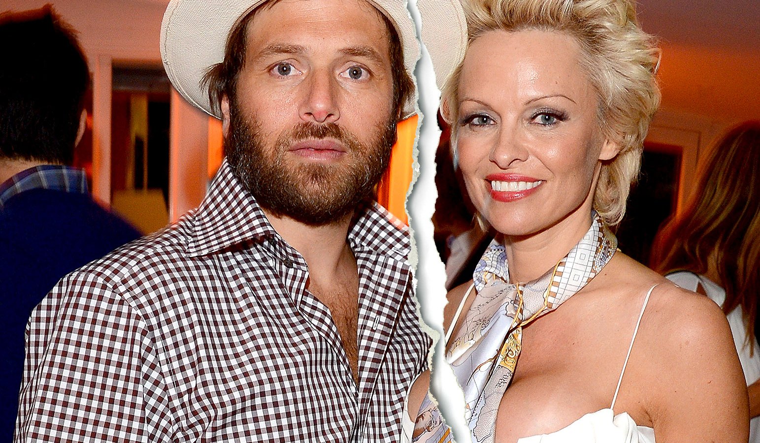Pamela Anderson, Rick Split Again: Actress Files Divorce