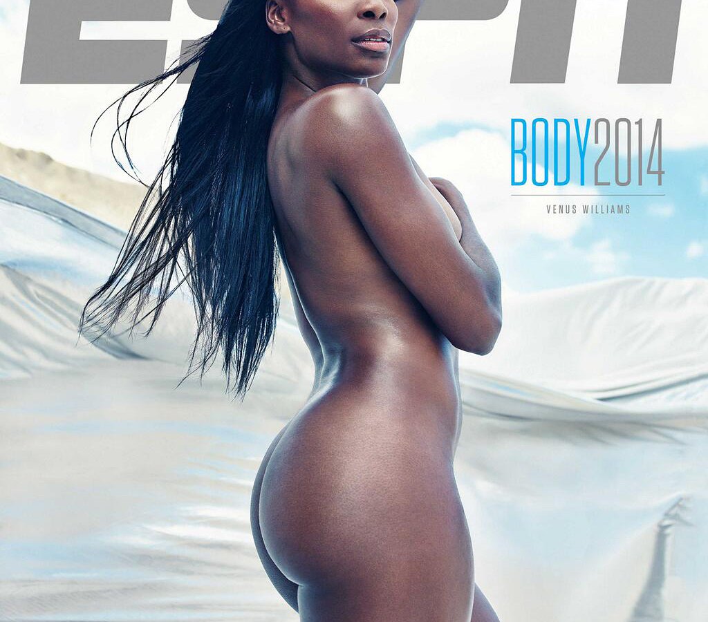 Venus Williams on the cover of ESPN's Body Issue