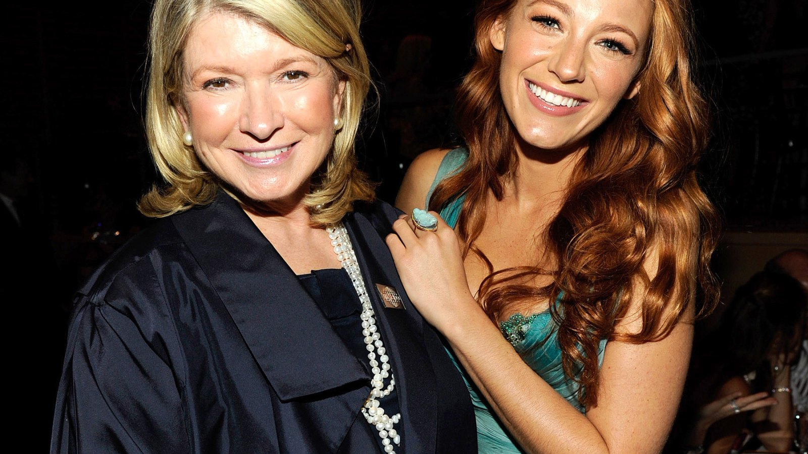 Martha Stewart and Blake Lively at the TIME 100 Gala on April 26, 2011