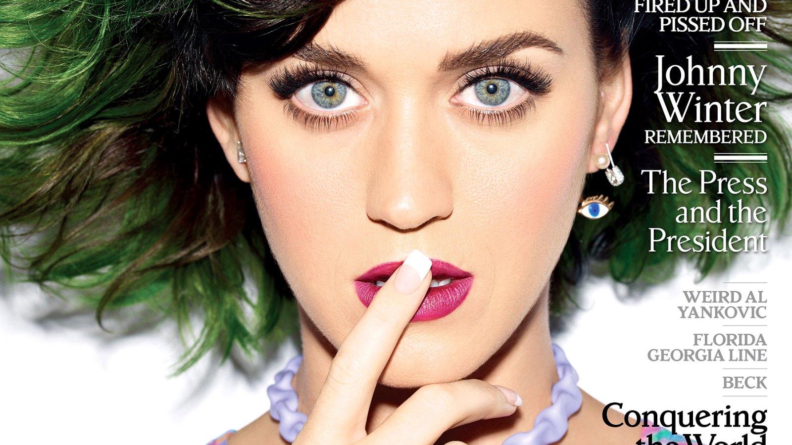 Katy Perry on the cover of Rolling Stone