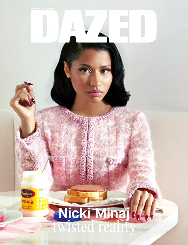 Nicki Minaj on the cover of Dazed
