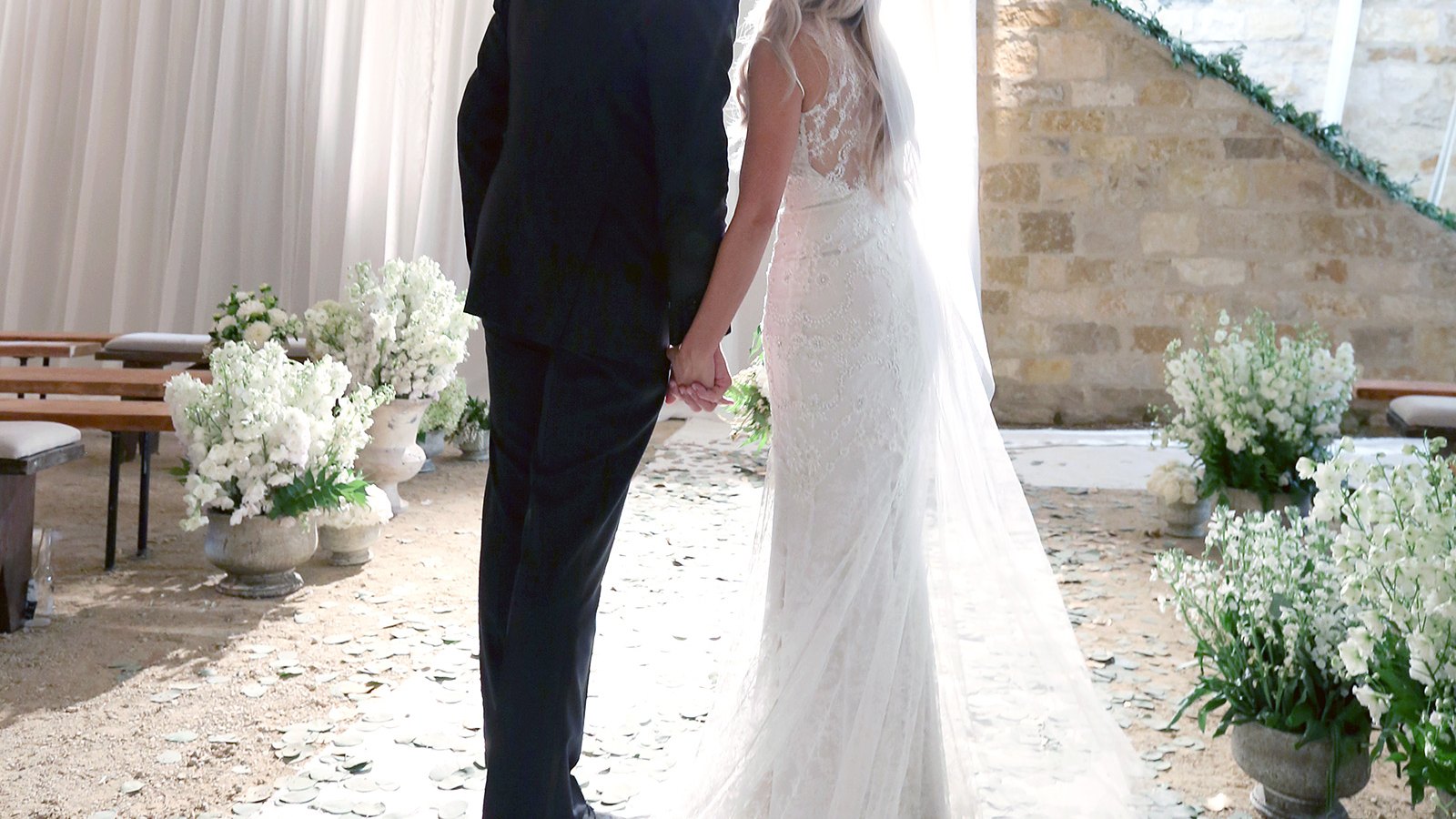 Lauren Conrad Kisses William Tell in Gorgeous Wedding Photo