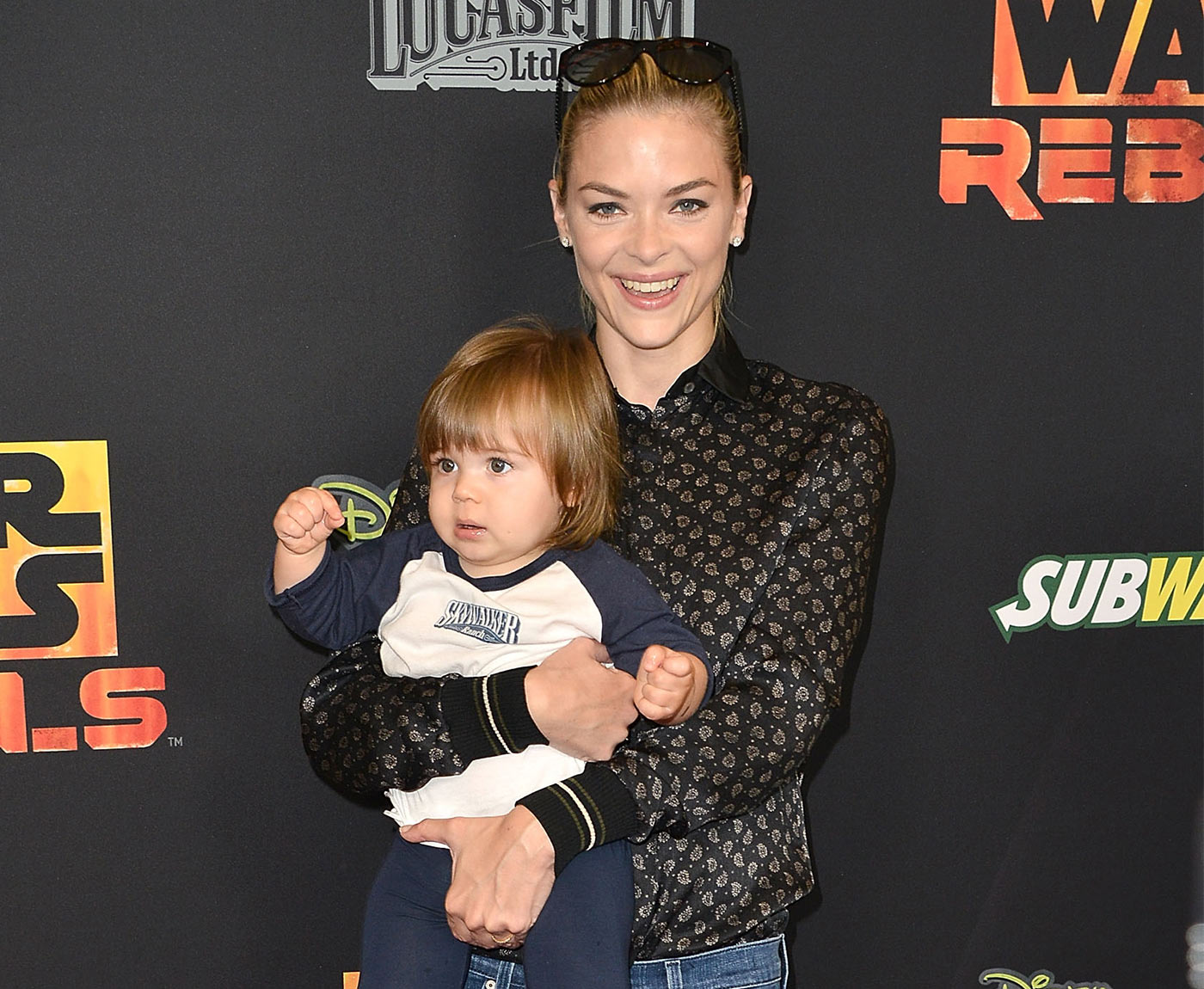 Jaime King Totes Son James to Star Wars Rebels, Talks Motherhood
