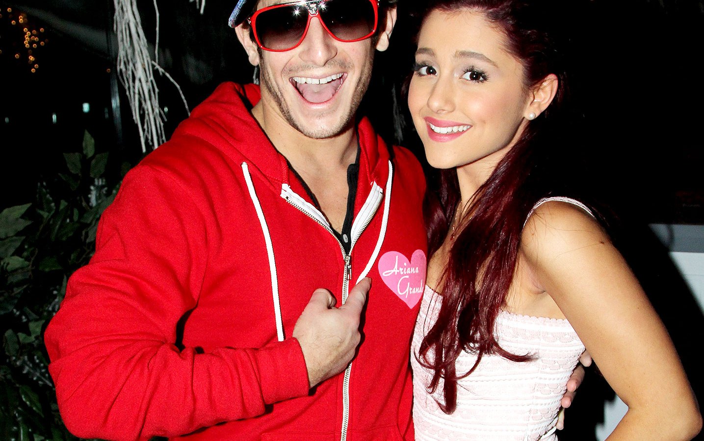 Ariana Grande and brother Frankie