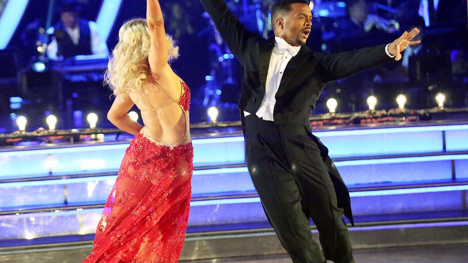 Witney Carson and Alfonso Ribeiro on Dancing With The Stars