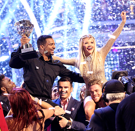 Alfonso Ribiero wins dancing with the stars
