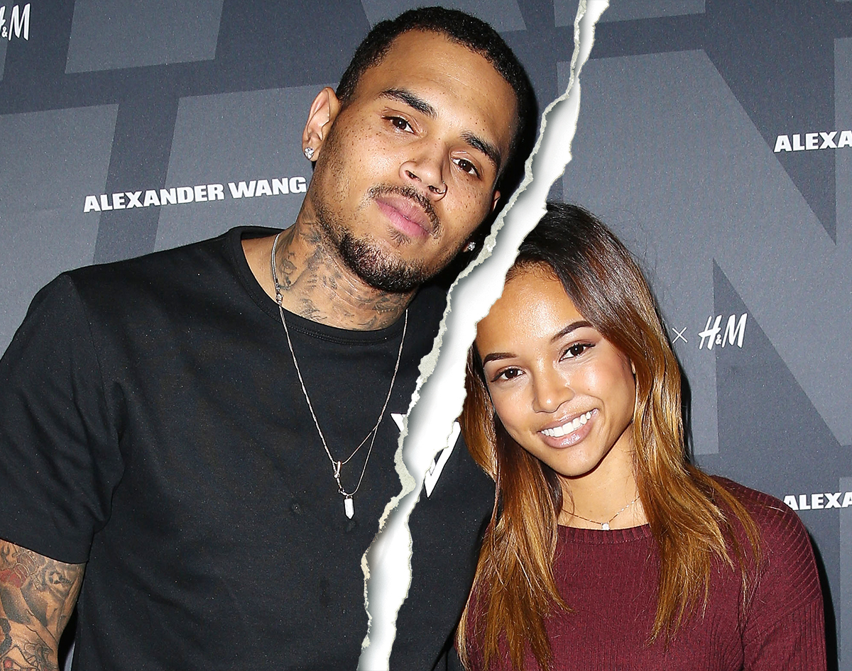 Chris Brown Karrueche Tran Split He Blasts Her On Instagram