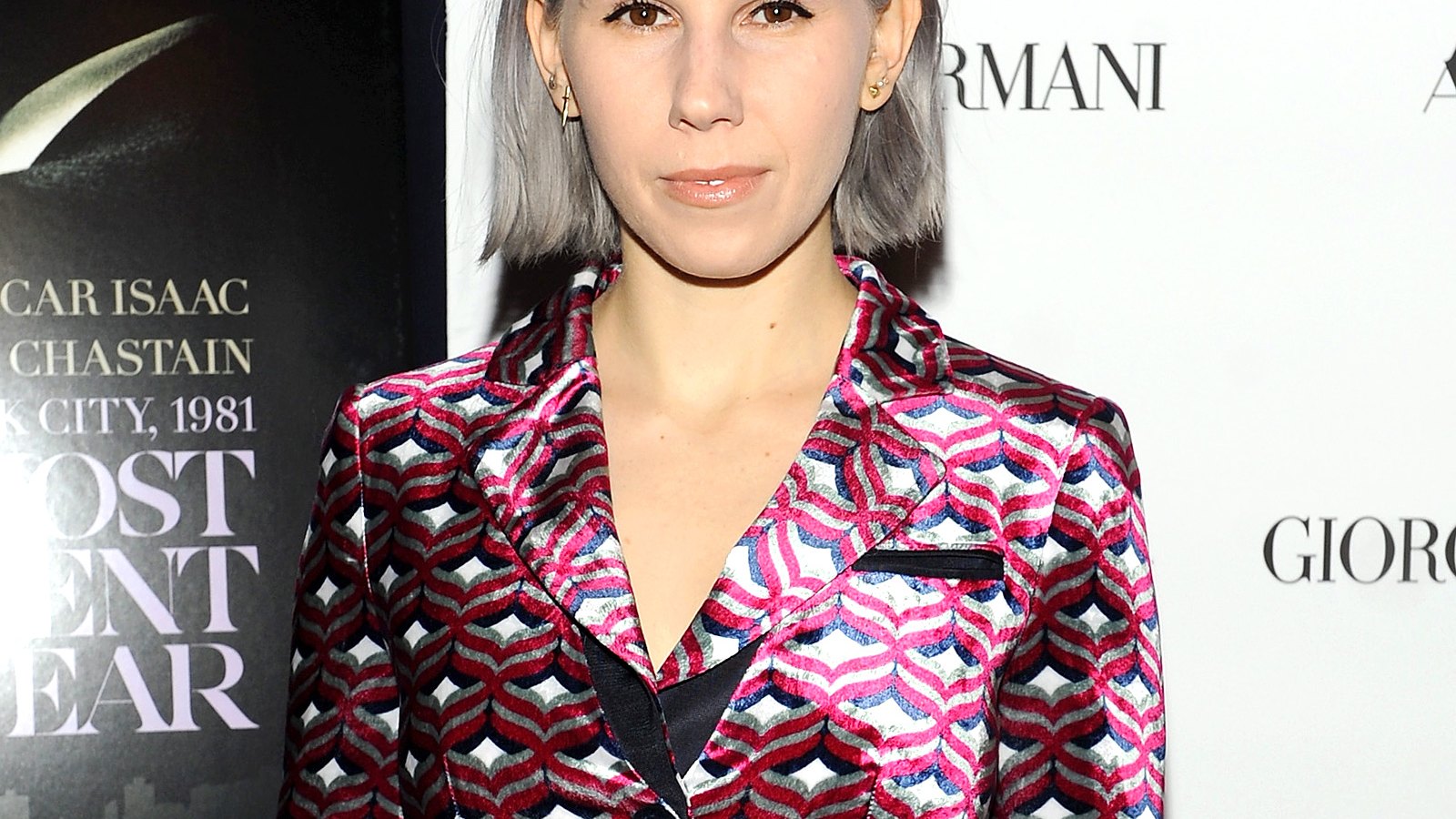 Zosia Mamet at the New York premiere of "A Most Violent Year"