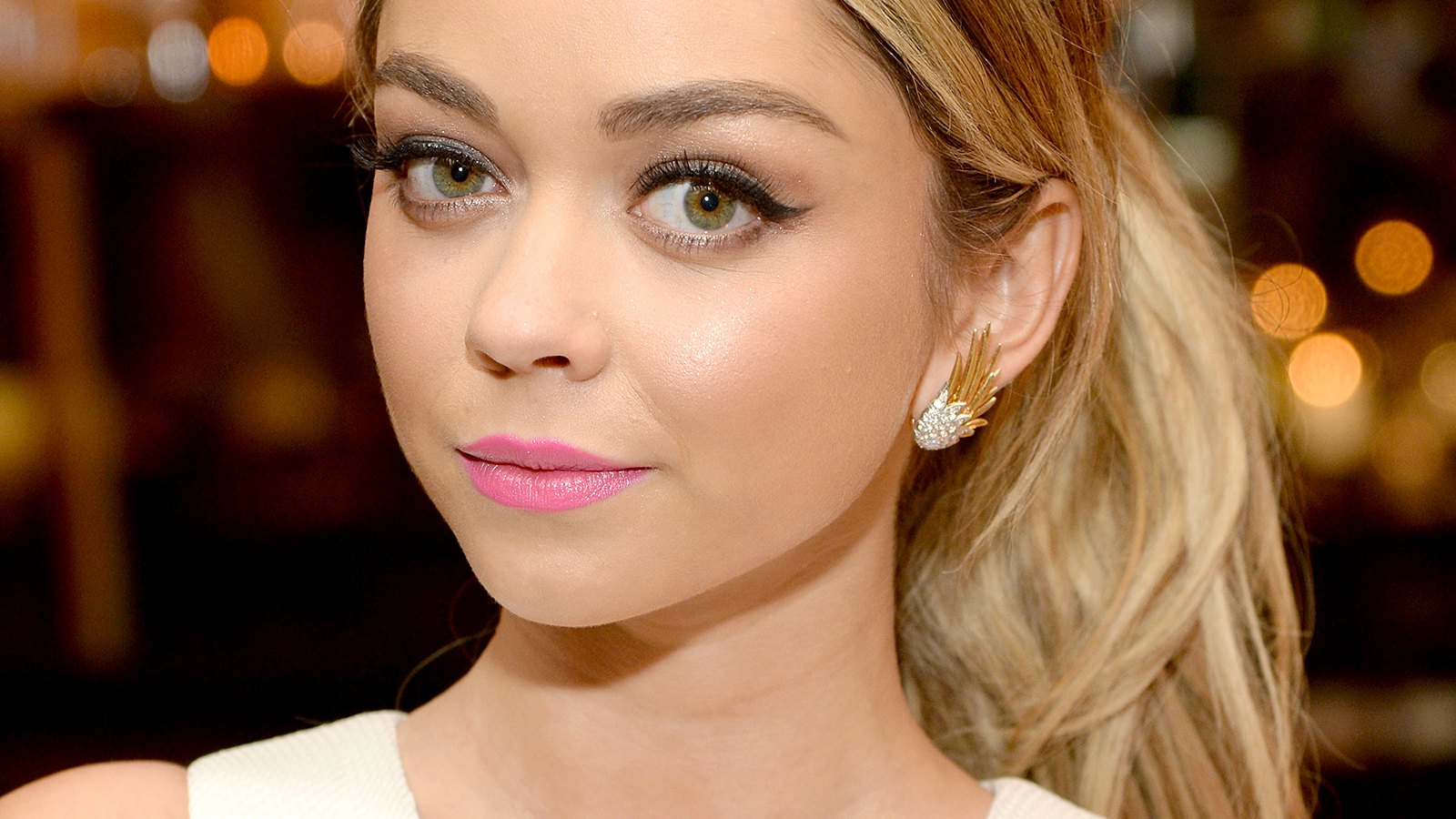 Sarah Hyland at ELLE's Annual Women in Television Celebration.