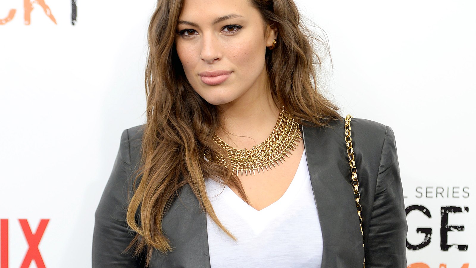Ashley Graham at the "Orange Is The New Black" season two premiere