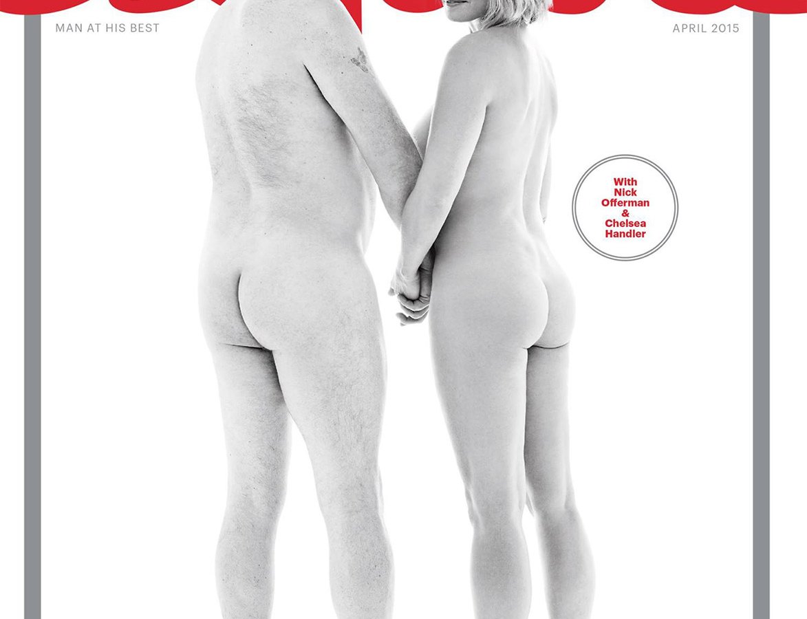 Chelsea Handler and Nick Offerman