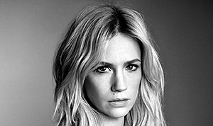 January Jones Goes Topless in Steamy Photo Shoot for Violet Grey