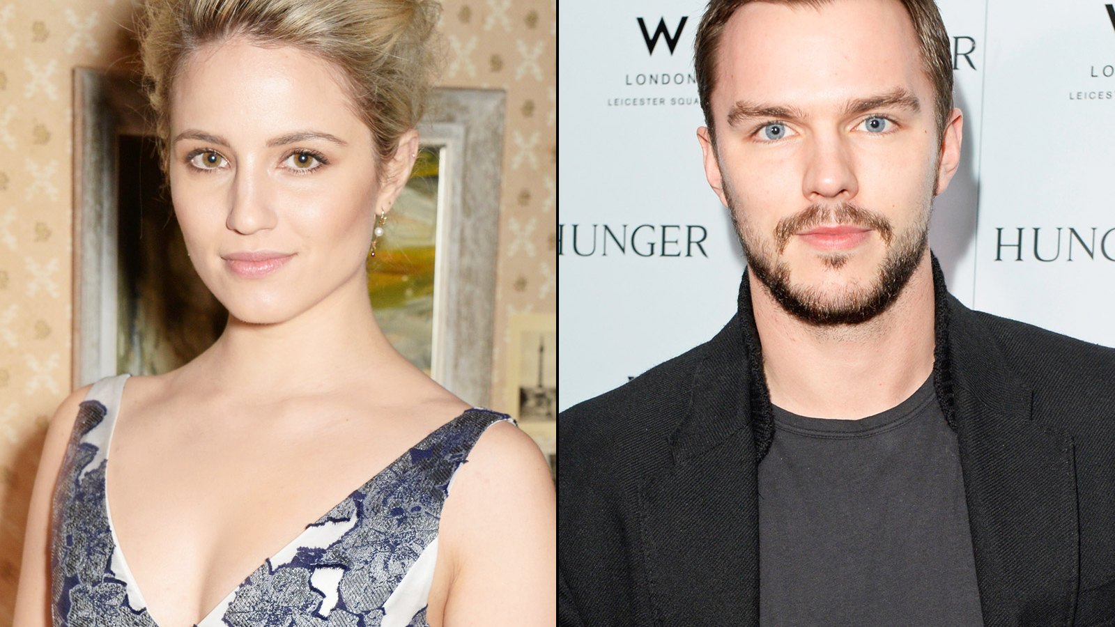 Dianna Agron and Nicholas Hoult