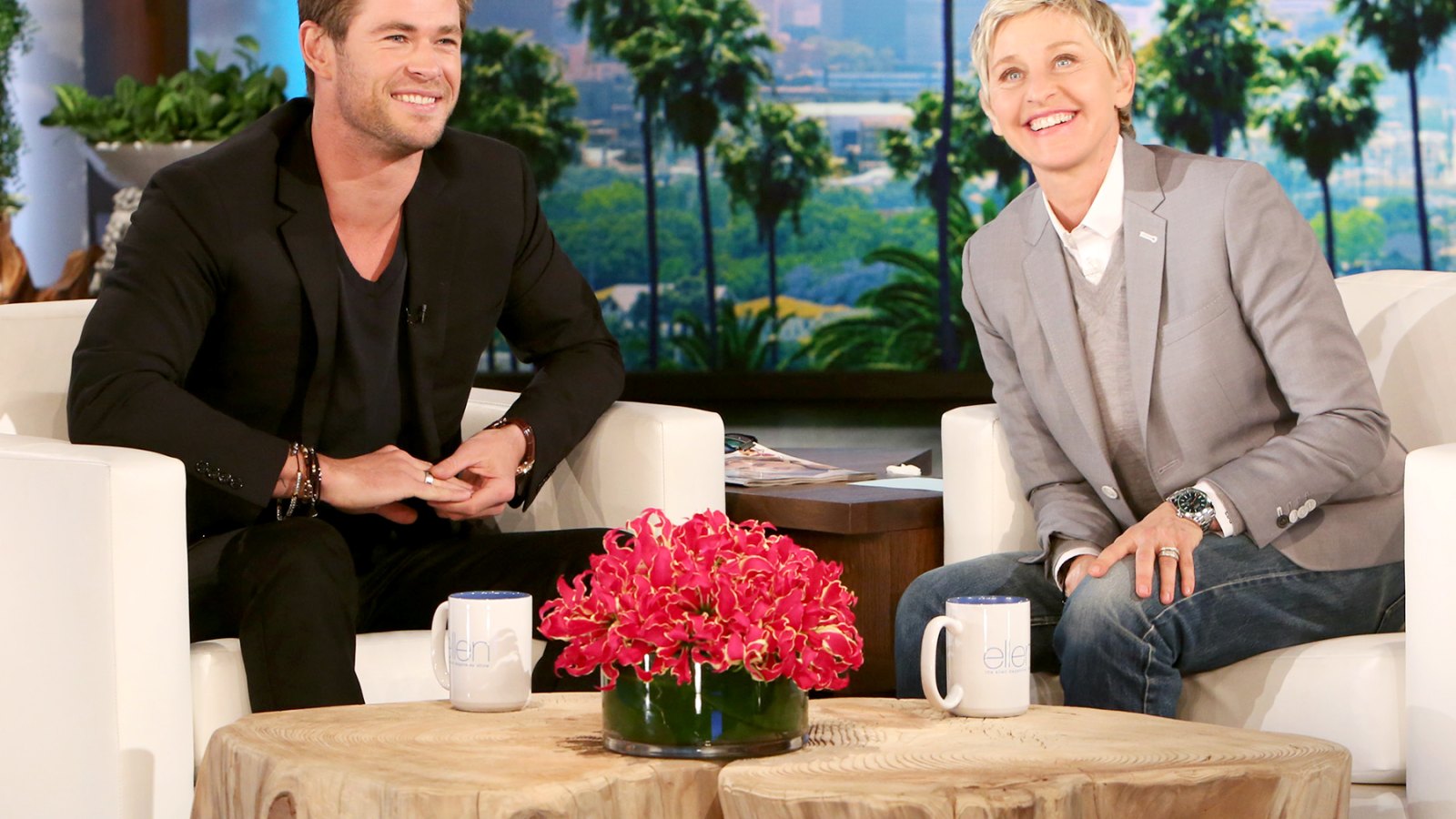 Chris Hemsworth on Ellen