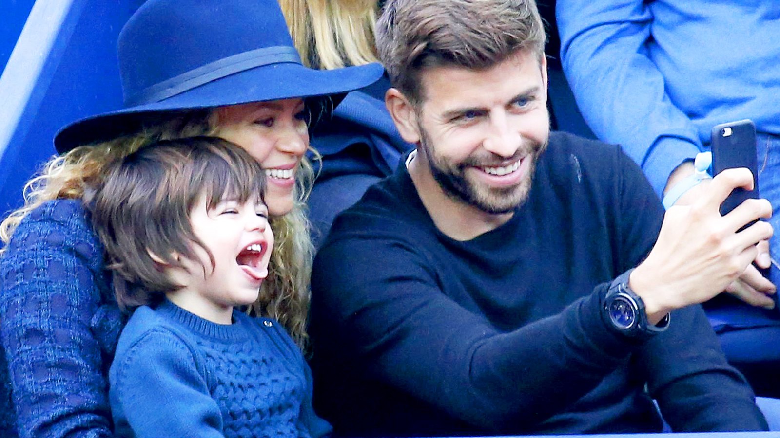 Shakira, Gerard Pique's Son Milan Masters Funny Faces: Cute Pics