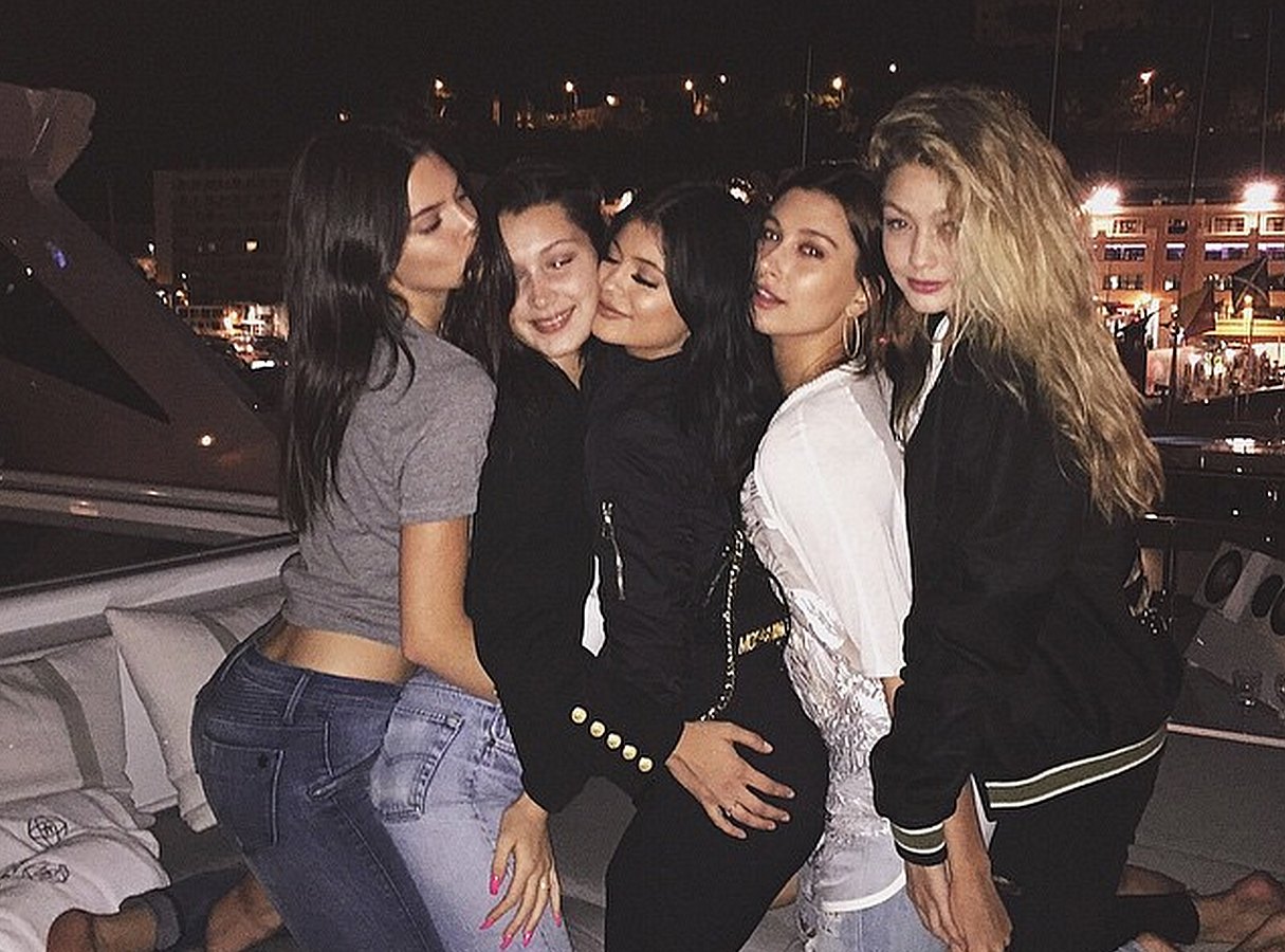 Kendall and Kylie Jenner, Bella and Gigi Hadid