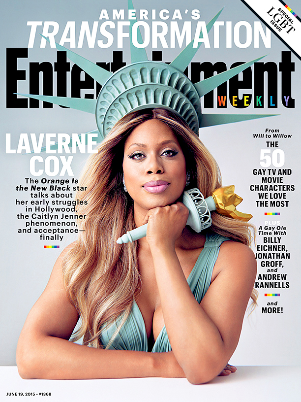 Laverne Cox on Entertainment Weekly Cover