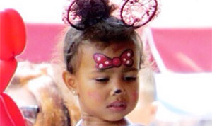 Kim Kardashian Shares North West Birthday Picture at Disneyland