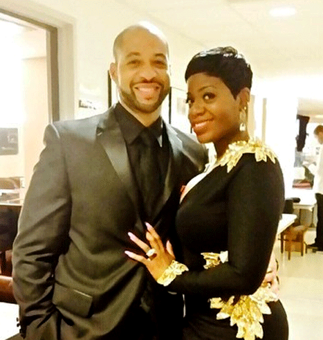 Fantasia Barrino and husband Kendall Taylor before they were married