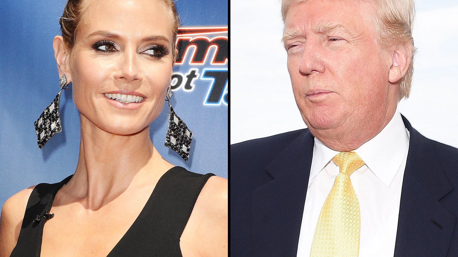 Heidi Klum has reacted to Donald Trump's latest insult, that she's "no