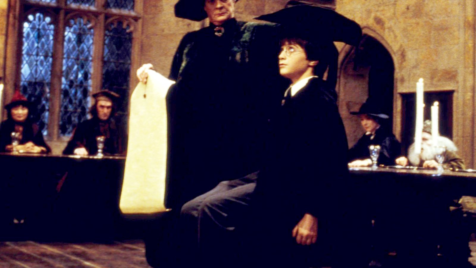 Professor McGonagall and Harry Potter