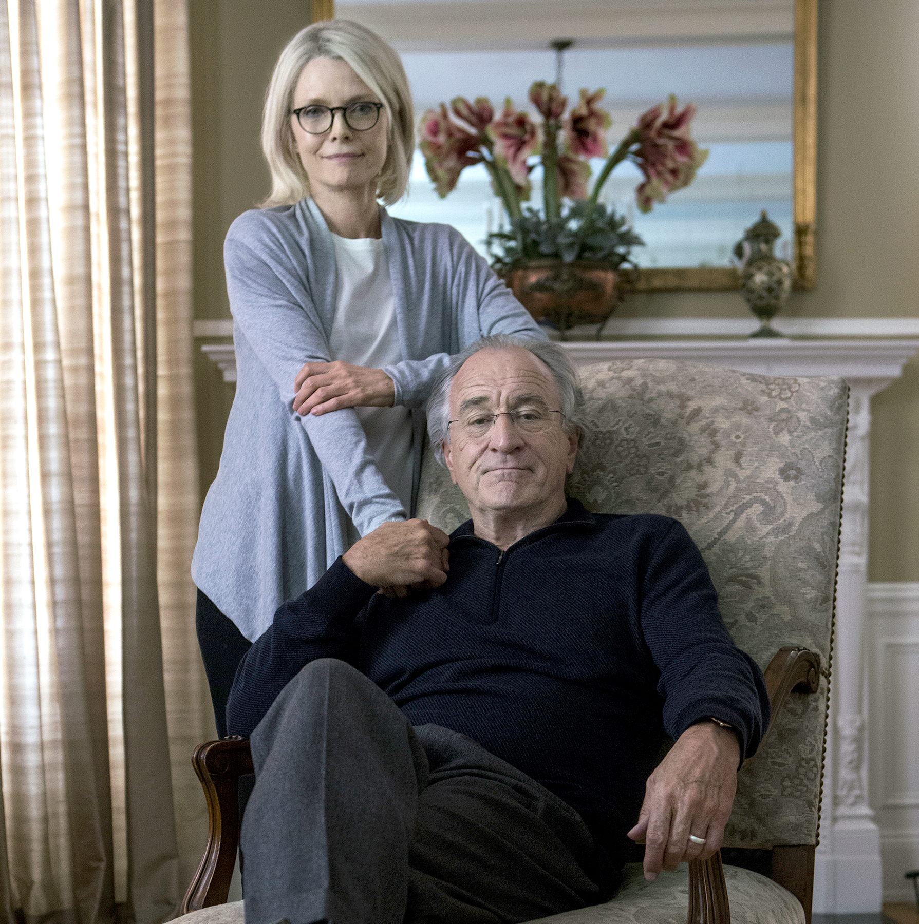 Robert De Niro, Michelle Pfeiffer Transform Into Bernie, Ruth Madoff